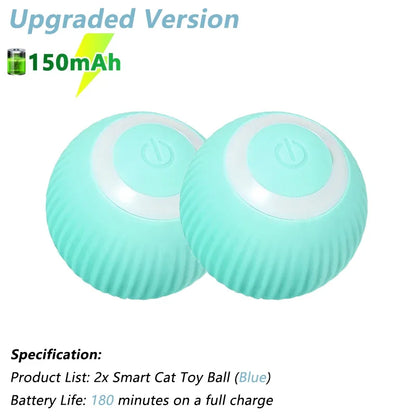 Electric Interactive Rolling Ball for Cats - Automated Smart Toy and Game Accessory