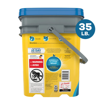 Purina Instant Action Clumping Cat Litter with Floral Scent, 35 lb Pail