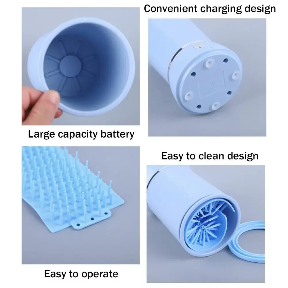 Revolutionary Electric Dog Paw Cleaner – Keep Your Home Clean with Ease! 🐾✨ Rechargeable & Perfect for All Breeds! 🐶💖