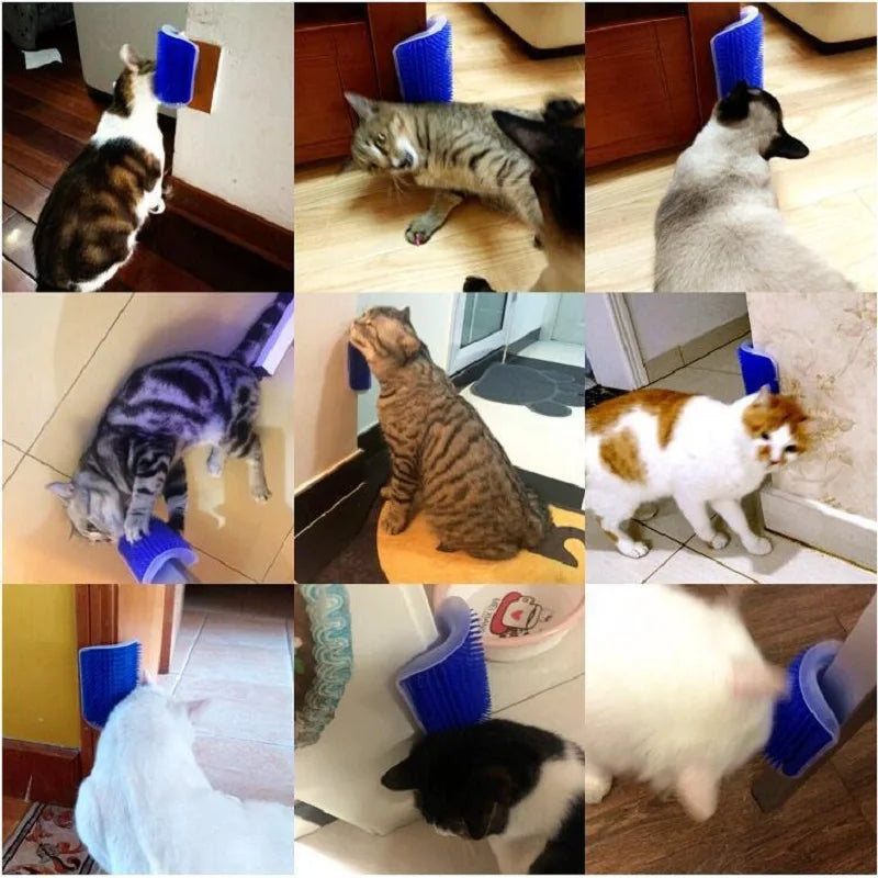 Ultimate Cat Scratcher Massager & Grooming Comb – Treat Your Furry Friend Today! 🐾✨