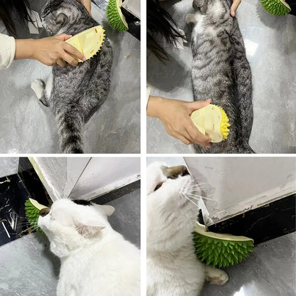 Ultimate Cat Scratcher Massager & Grooming Comb – Treat Your Furry Friend Today! 🐾✨