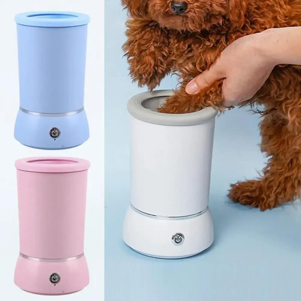 Revolutionary Electric Dog Paw Cleaner – Keep Your Home Clean with Ease! 🐾✨ Rechargeable & Perfect for All Breeds! 🐶💖