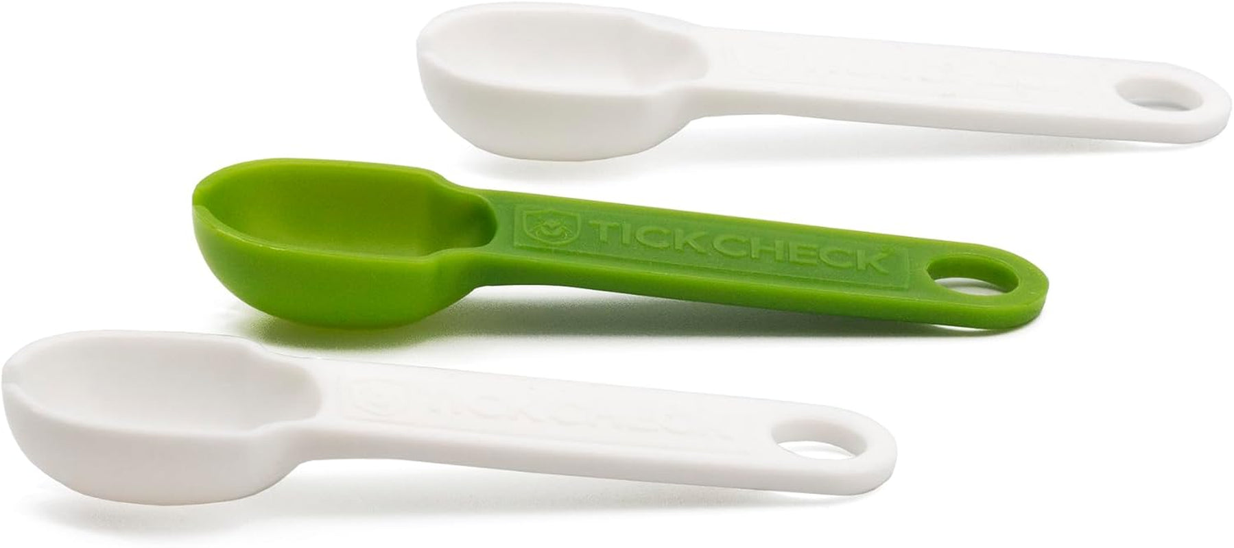 Tick Removal Tool Set - 3 Lightweight Spoons with Complimentary Tick Identification Card and Carabiner