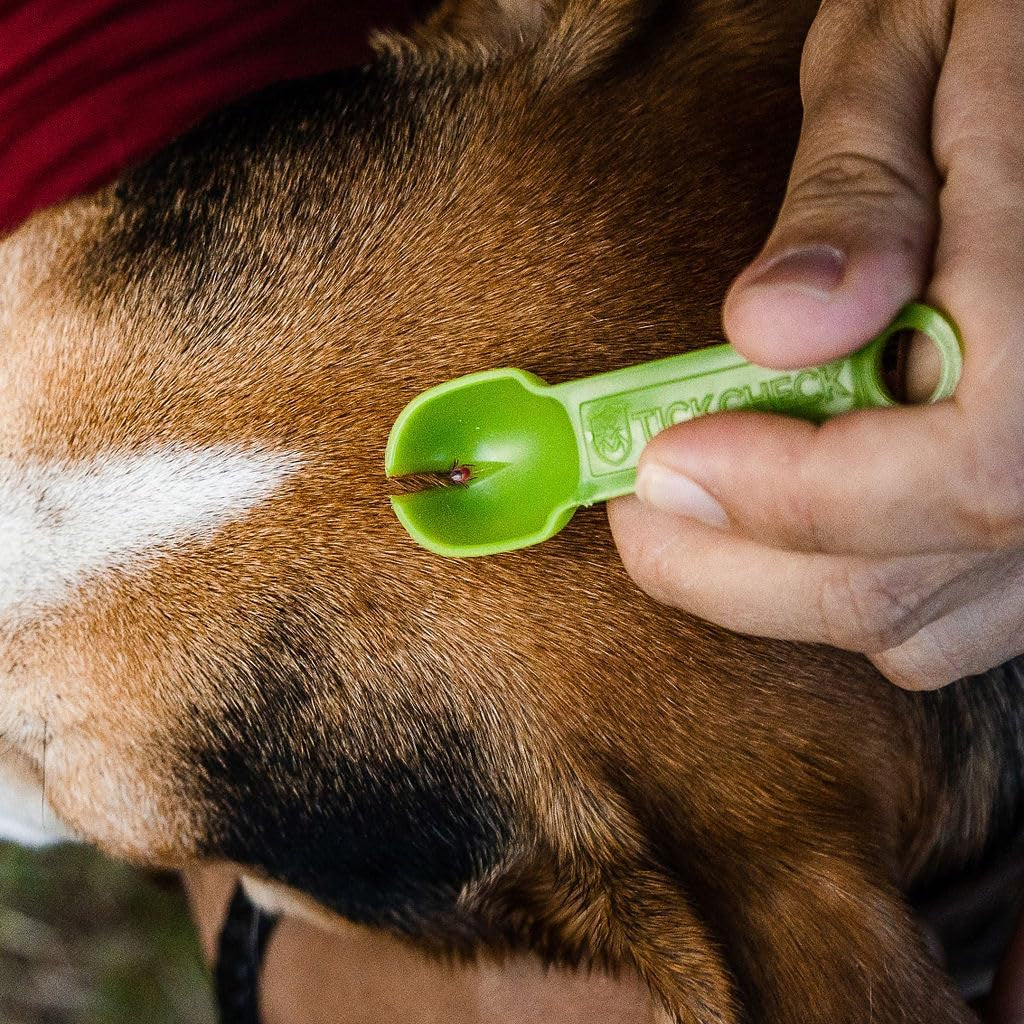 Tick Removal Tool Set - 3 Lightweight Spoons with Complimentary Tick Identification Card and Carabiner