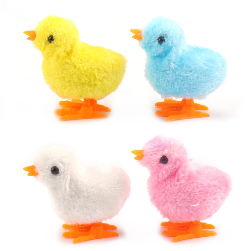 Get Your Feline Friends Jumping with Our Adorable Wind-Up Plush Chicken Toy! 🐱🐥 #CatToys #InteractivePlay