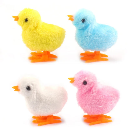 Get Your Feline Friends Jumping with Our Adorable Wind-Up Plush Chicken Toy! 🐱🐥 #CatToys #InteractivePlay