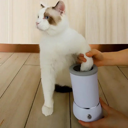 Revolutionary Electric Dog Paw Cleaner – Keep Your Home Clean with Ease! 🐾✨ Rechargeable & Perfect for All Breeds! 🐶💖