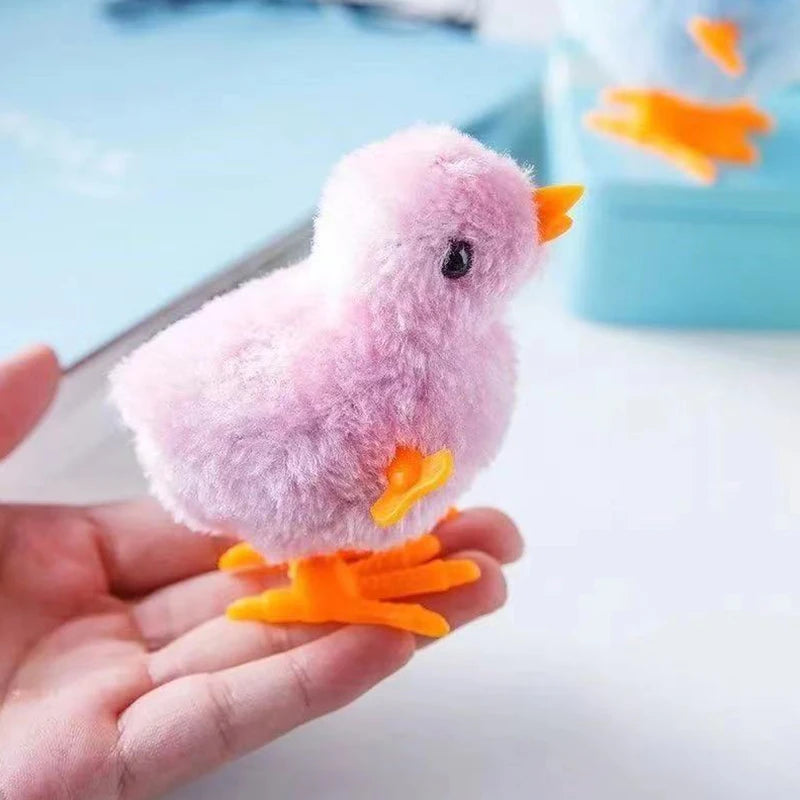 Get Your Feline Friends Jumping with Our Adorable Wind-Up Plush Chicken Toy! 🐱🐥 #CatToys #InteractivePlay