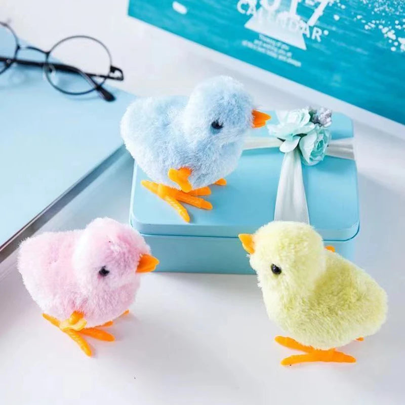 Get Your Feline Friends Jumping with Our Adorable Wind-Up Plush Chicken Toy! 🐱🐥 #CatToys #InteractivePlay