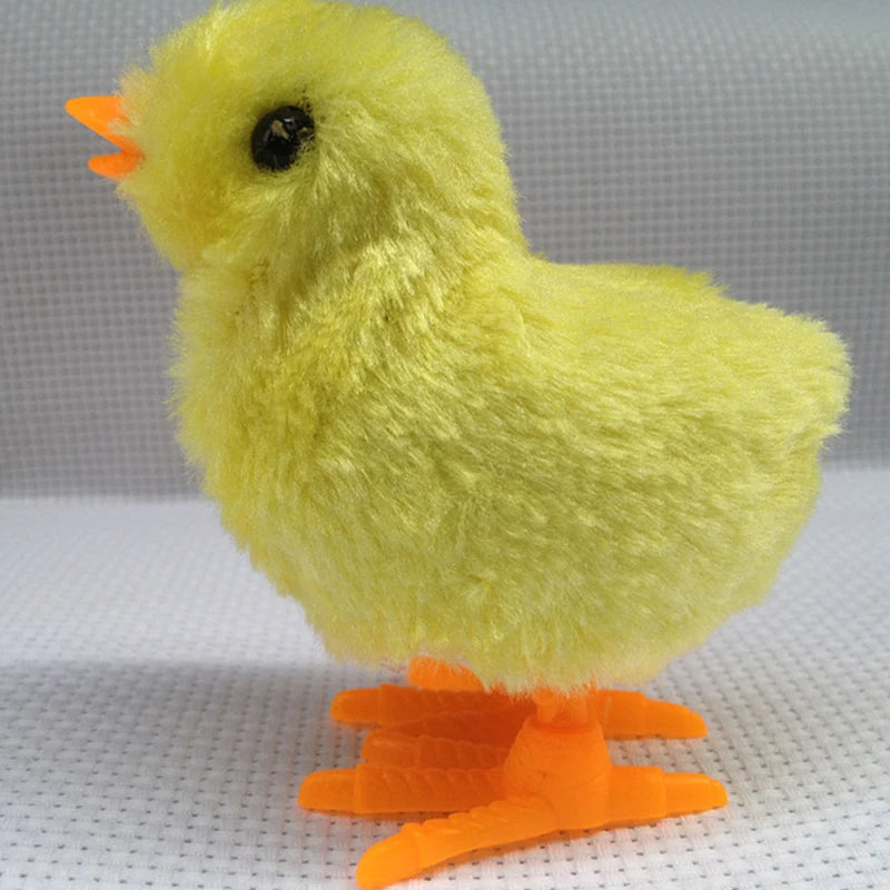 Get Your Feline Friends Jumping with Our Adorable Wind-Up Plush Chicken Toy! 🐱🐥 #CatToys #InteractivePlay