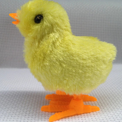 Get Your Feline Friends Jumping with Our Adorable Wind-Up Plush Chicken Toy! 🐱🐥 #CatToys #InteractivePlay